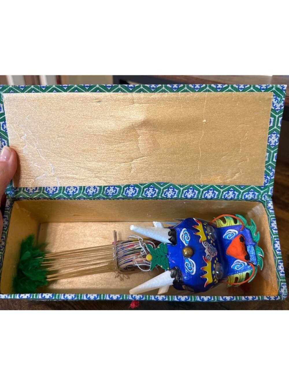 Vintage Chinese Dragon Kite Mini In Box NEW